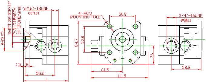 CBS-F*F Series Gear Pump