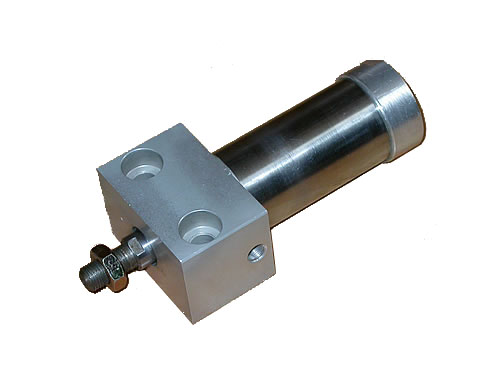 small front cover mounted air cylinder